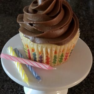 Vanilla with Chocolate Buttercream