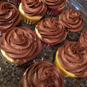 boston cream cupcakes