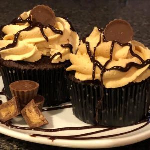 peanut butter cup cupcake