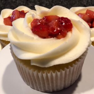 strawberry shortcake cupcakes